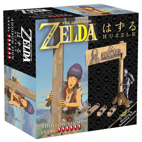 Hanayama Huzzle Legend of Zelda Addison Sign