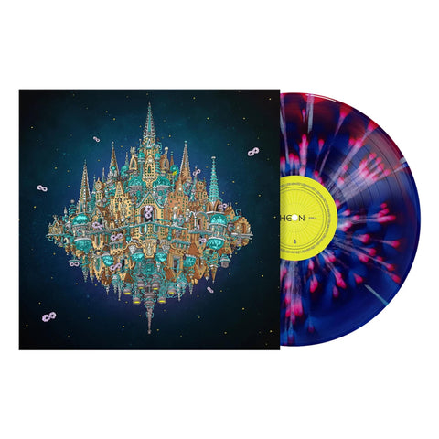 Pantheon (AUS Cobalt & Ruby Smush W/ White Splatter Vinyl)