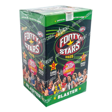 Select Cards AFL Football 2025 Select Footy Stars Trading Cards Blaster Box