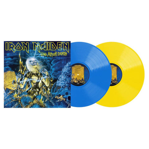 Live After Death (Limited Yellow / Blue Vinyl Reissue)