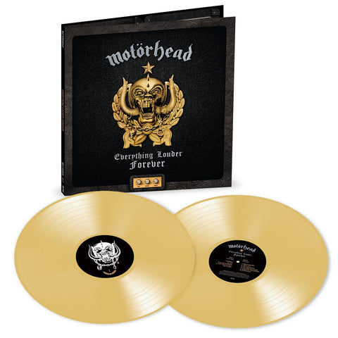 Everything Louder Forever – The Very Best Of Motorhead (JB Hi-Fi AU Exclusive Gold Vinyl)