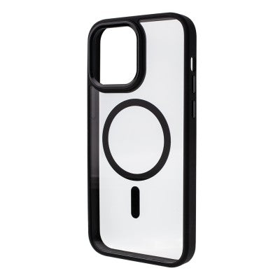 Redefine Clear Case with Metal Lens for iPhone 13 Pro - Black, MagSafe