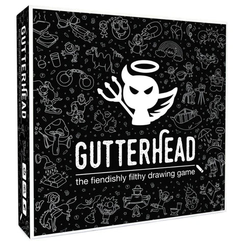 Gutter Games Gutterhead Pictionary and Cards Party Game