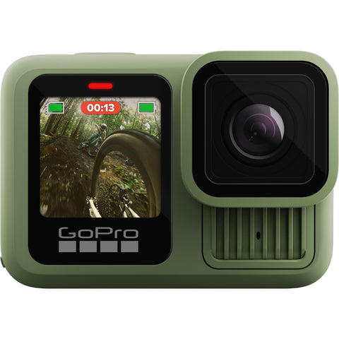 GoPro Hero13 Black 5.3K HyperSmooth 6.0 Action Cam (Forest Green Ltd. Ed.)