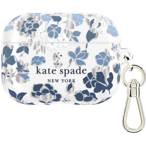 Kate Spade Protective Case for AirPods Pro 3 (Flowerbed Blue)