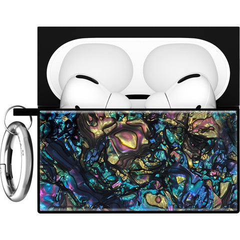 Flaunt Square Case for AirPods Pro 3 (Abalone Shell)