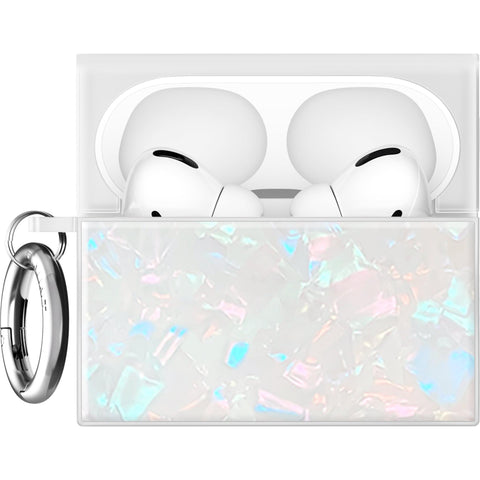 Flaunt Square Case for AirPods Pro 3 (Opal Shell)