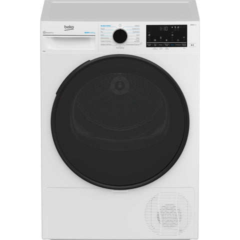 Beko 8kg Heat Pump Tumble Dryer with Steam (White)