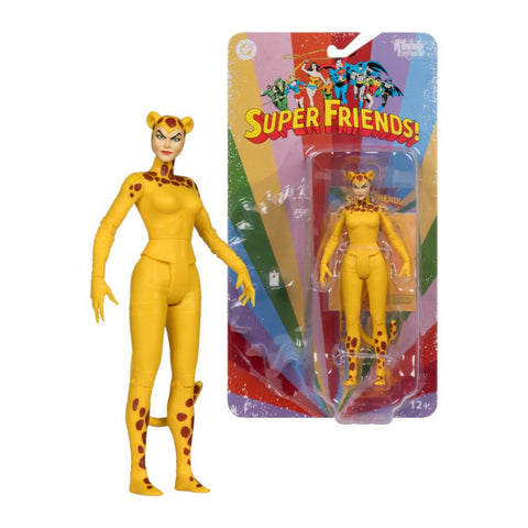 DC Comics - Cheetah Super Friends Retro 6" Action Figure (McFarlane Toys)