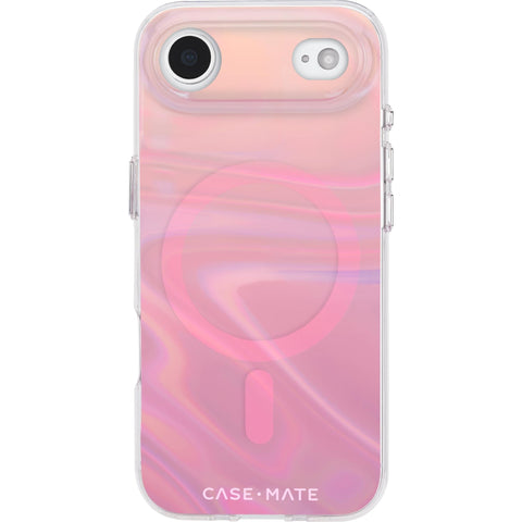 Case-Mate Peach Bubble MagSafe Case for iPhone Air (Iridescent)