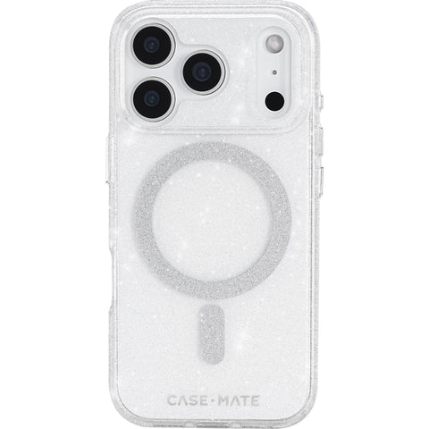 Case-Mate Twinkle MagSafe Case for iPhone 17 Pro (Twilight Silver)