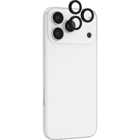 Case-Mate Aluminium Ring Lens Protectors for iPhone 17 Pro/ 17 Pro Max (Black)