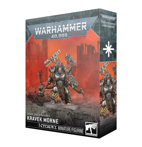 Games Workshop Warhammer 40K Chaos Space Marines Kravek Morne