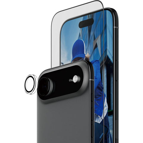PanzerGlass 2-in-1 Bundle UWF Screen Protector + Hoops for iPhone Air