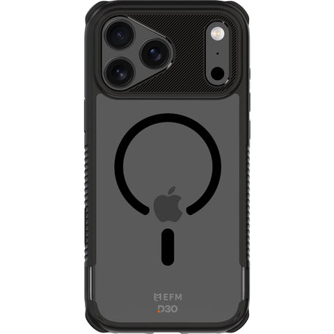 EFM Cayman Case with D3O Zero for iPhone 17 Pro Max (Black)