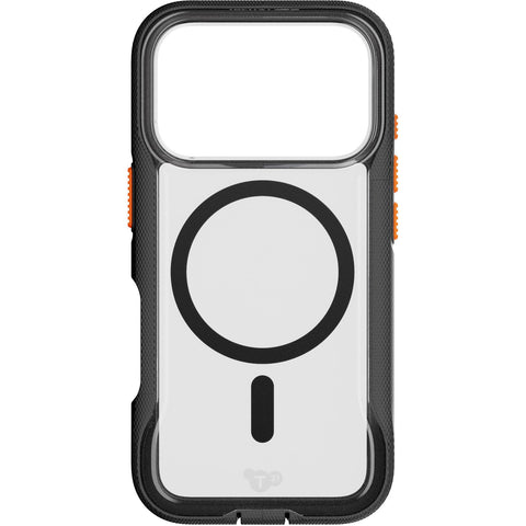 Tech21 EvoPro MagSafe Case for iPhone 17 Pro (Clear/Black)