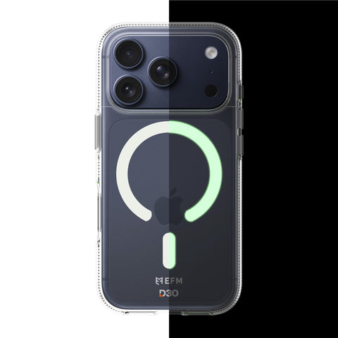 EFM Ibiza Glow Case with D3O Zero for iPhone 17 Pro (Clear)