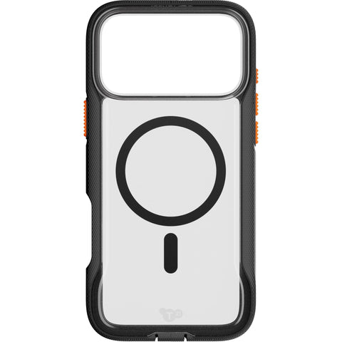 Tech21 EvoPro MagSafe Case for iPhone 17 Pro Max (Clear/Black)