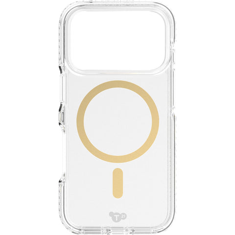 Tech21 EvoCrystal MagSafe Case for iPhone 17 Pro (Metallic Gold)