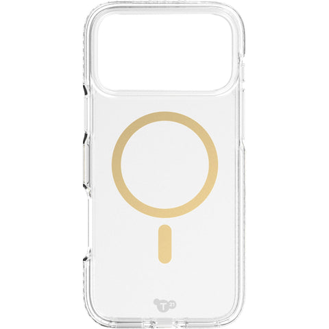 Tech21 EvoCrystal MagSafe Case for iPhone 17 Pro Max (Metallic Gold)