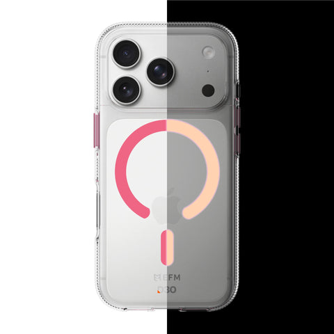 EFM Ibiza Glow Case with D3O Zero for iPhone 17 Pro Max (Pink)