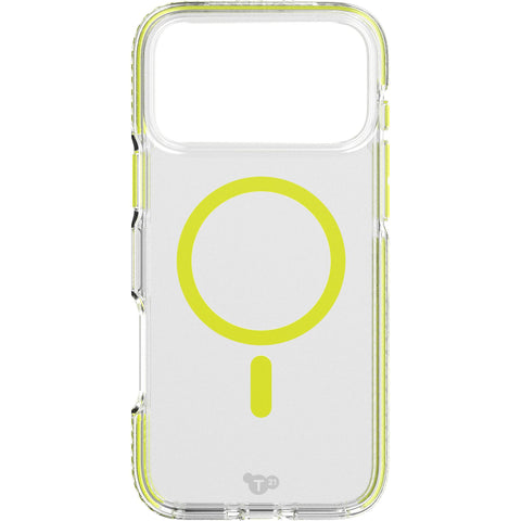 Tech21 EvoCrystal MagSafe Case for iPhone 17 Pro Max (Clear/Green)