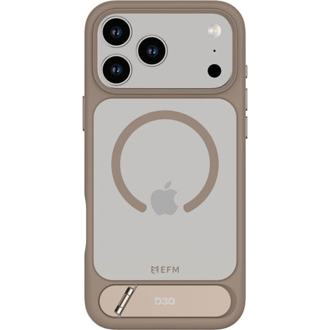 EFM Alta Case with D3O Bio for iPhone 17 Pro Max (Mocha Lite)