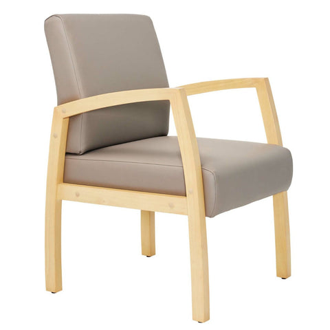 Buro Bella Guest Chair With Arms Dillon PU Stratus