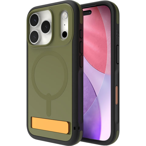 ZAGG Sedona Snap Kickstand + Camera Control Button Case for iPhone 17 Pro (Sea Kelp)
