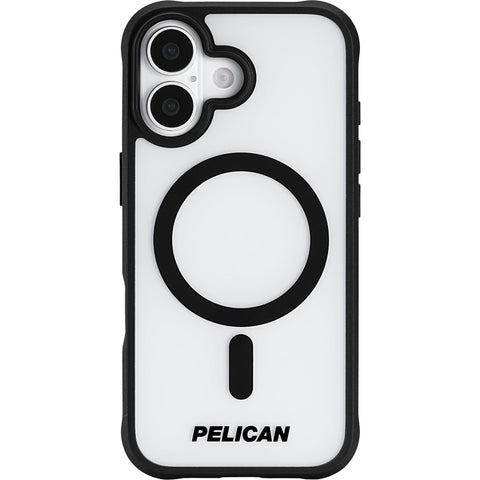 Pelican Ranger MagSafe Case for iPhone 17 (Frosted Clear/Black)