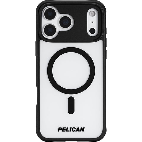 Pelican Ranger MagSafe Case for iPhone 17 Pro Max (Frosted Clear/Black)