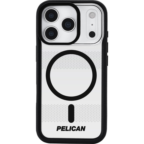 Pelican Protector MagSafe Stand Case for iPhone 17 Pro (Clear)