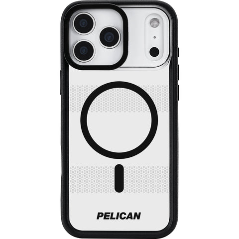Pelican Protector MagSafe Stand Case for iPhone 17 Pro Max (Clear)