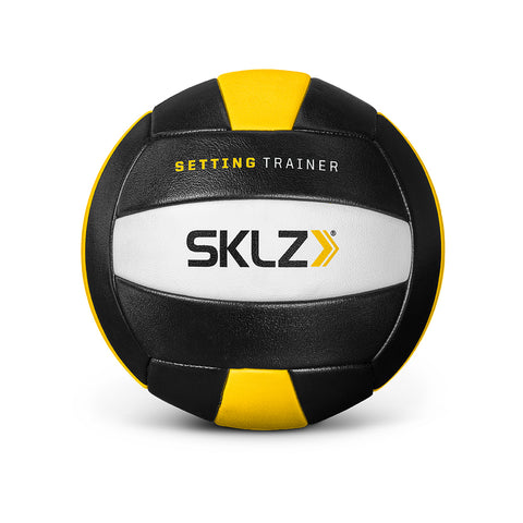 SKLZ Setting Trainer Weighted Volleyball Ball Black Yellow Composite