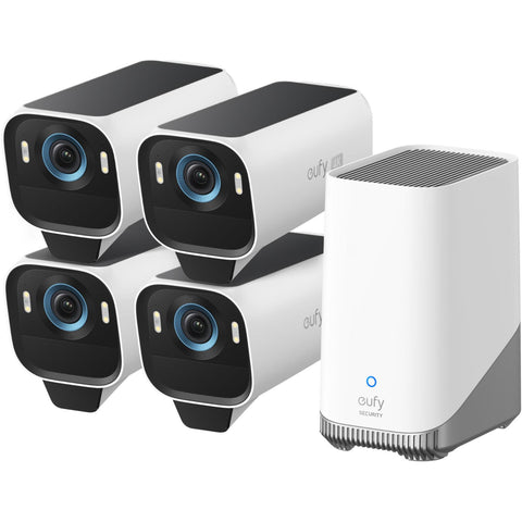 eufy S3 Pro Security Camera Kit (4 Pack)