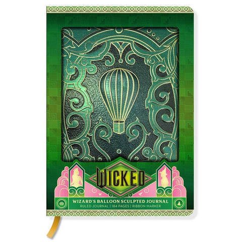 Wicked: Wizard's Balloon Sculpted Journal