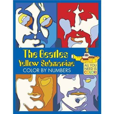 The Beatles Yellow Submarine Color By Numbers