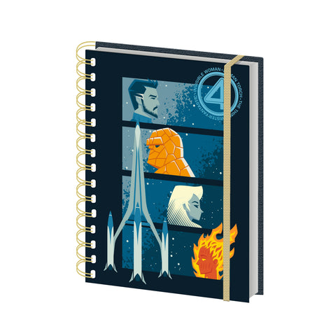 Fantastic Four - Characters A5 Notebook