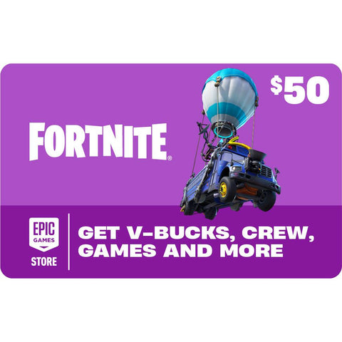 Fortnite $50 Balance Card (Digital Download)