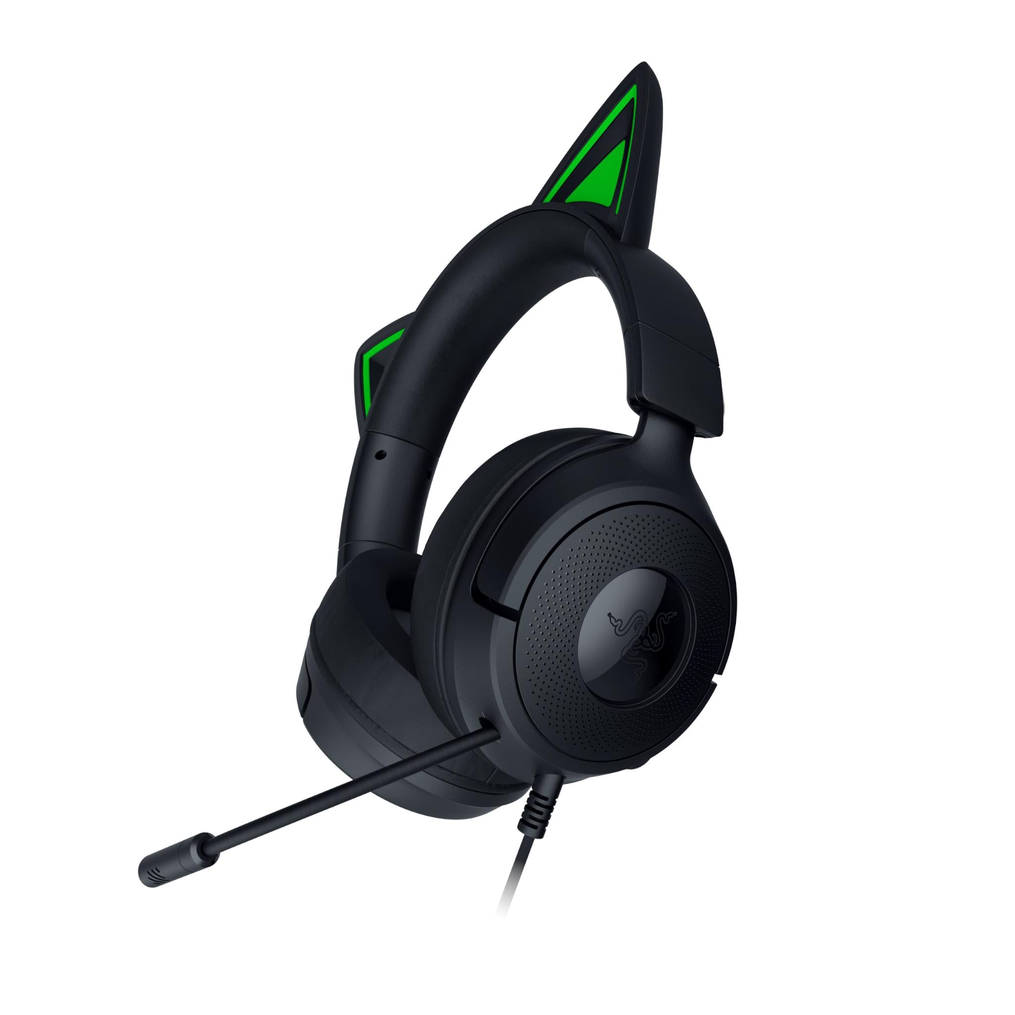 Razer Kraken Kitty V3 X Wired Headset with Kitty Ears (Black