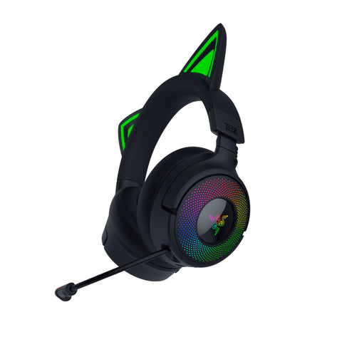 Razer Kraken Kitty V3 Pro - Wireless RGB Headset with Kitty Ears (Black)