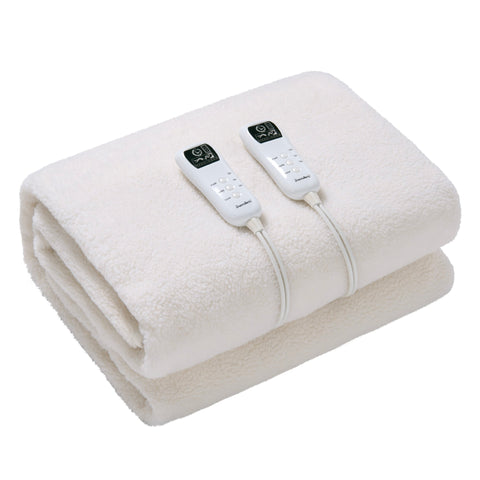 Dreamaker Fleece Top Multizone Electric Blanket [King]
