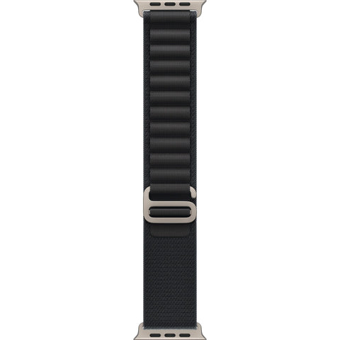 Apple Watch 49mm [Black] Alpine Loop [Large] - [Natural Titanium Finish]