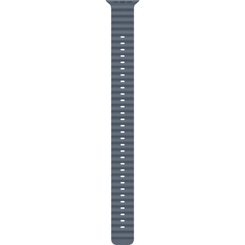Apple Watch 49mm [Anchor Blue] Ocean Band Extension - [Black Titanium Finish]