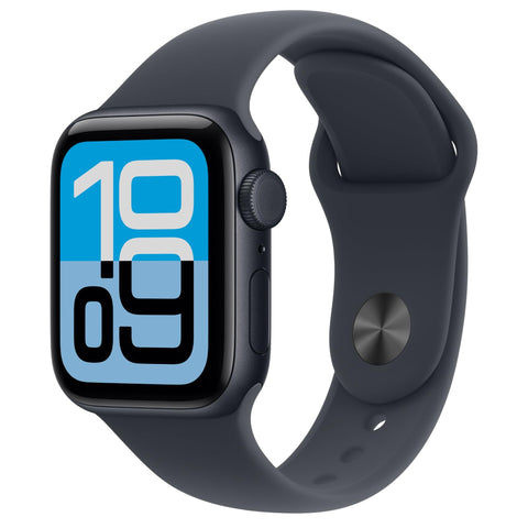 Apple Watch SE 3 40mm Midnight Aluminium Case GPS + Cellular Sport Band (M/L) [2025]