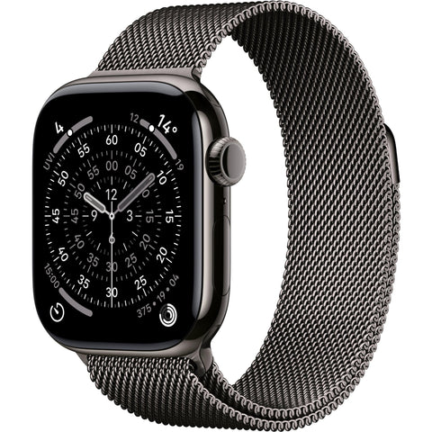 Apple Watch Series 11 42mm Slate Titanium Case GPS+ Cellular Slate Milanese Loop