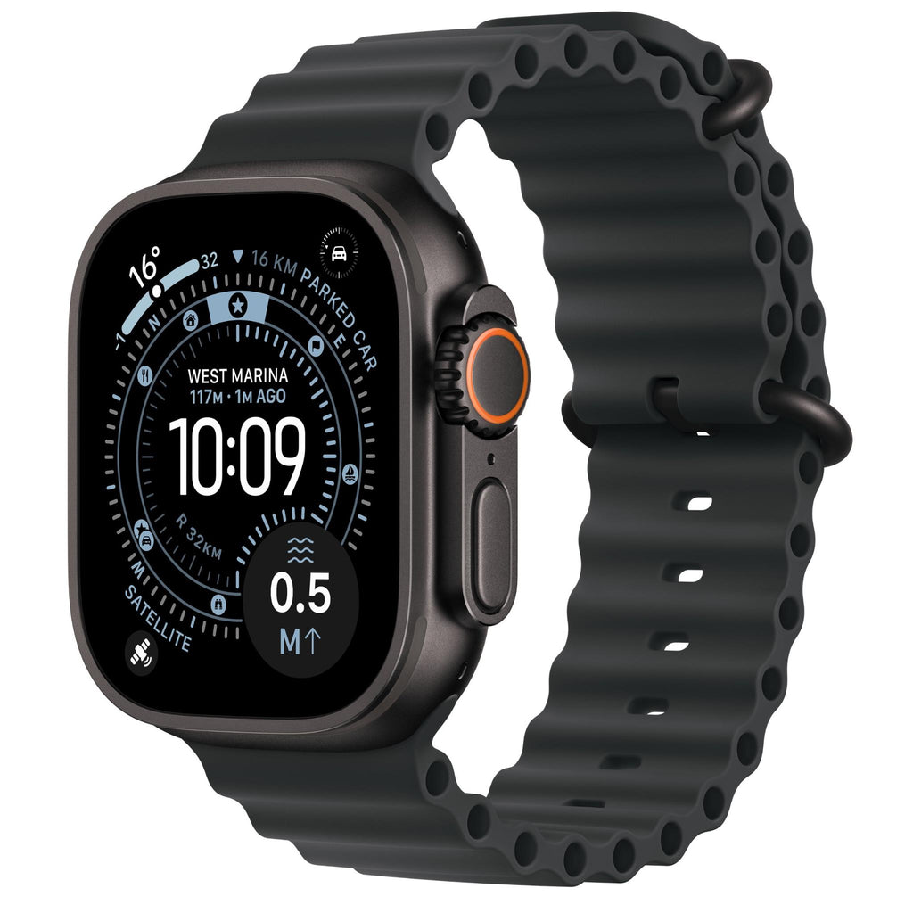 Apple Watch Ultra 3 49mm (Black Titanium, Ocean Band)