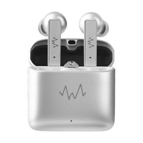 Wave Audio IPX4 True Wireless Earbuds Immersive Lite (Silver)