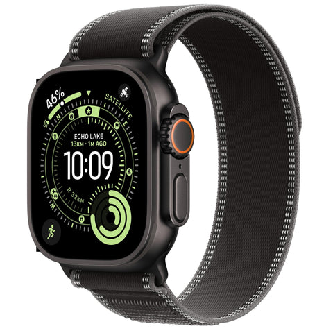 Apple Watch Ultra 3 49mm Black Titanium Case GPS + Cellular Trail Loop (Medium/Large)