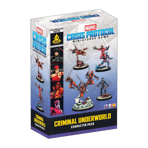 Atomic Mass Games Marvel Crisis Protocol Criminal Underworld Character Pack
